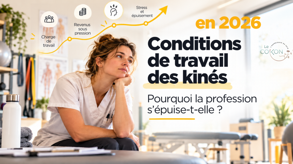 Lire la suite à propos de l’article Conditions de travail des kinés en 2026 : pourquoi la profession s&rsquo;épuise-t-elle ?