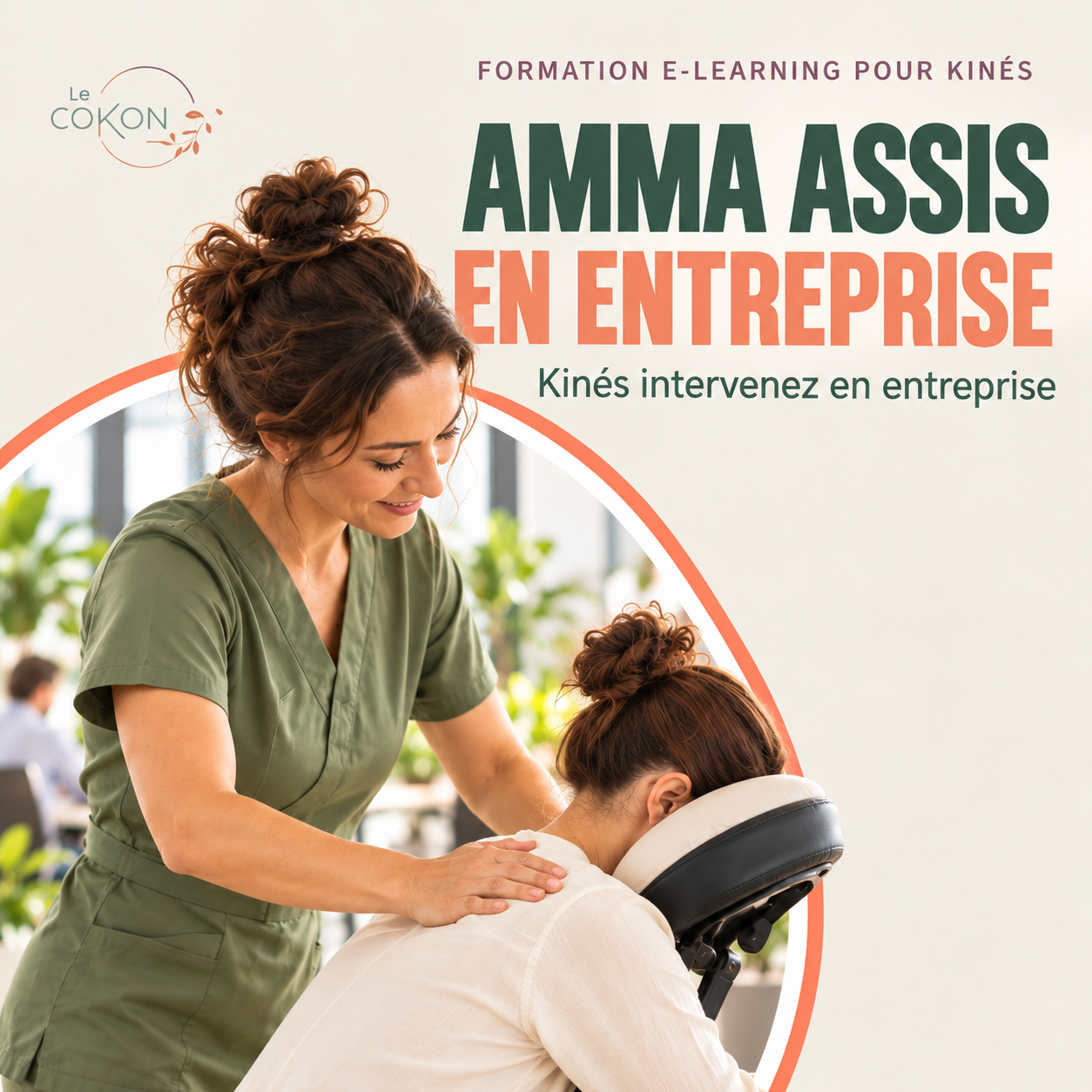 Amma assis en entreprise pour les kinés — Formation e-learning