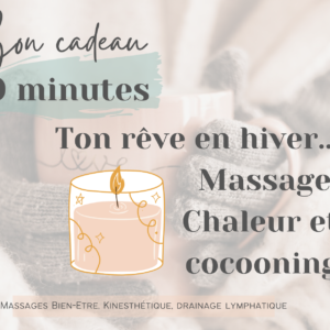 Massage chaleur et cocooning 60 min