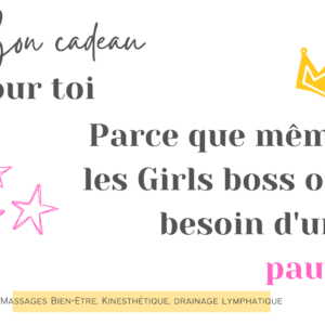 Massage Spécial Girl Boss