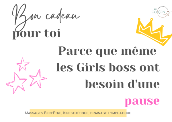 bon cadeau girl boss