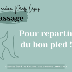 Massage Pieds légers 45 min