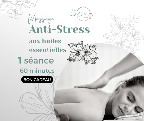 Massage Anti-Stress aux huiles essentielles 60 min