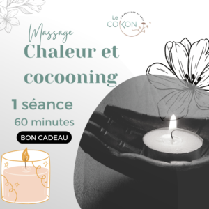 Massage chaleur et cocooning 60 min