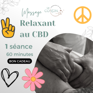 Massage relaxant au CBD 60 minutes