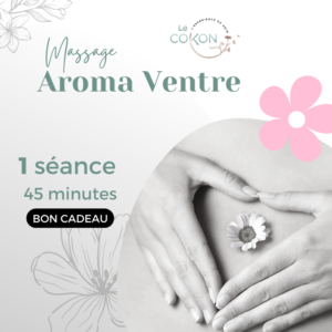 Massage aromatique ventre 45 min